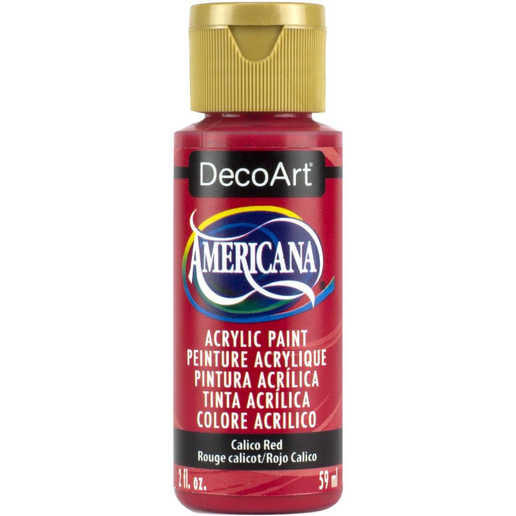 Calico Red 2oz Americana - You Can Folk It!