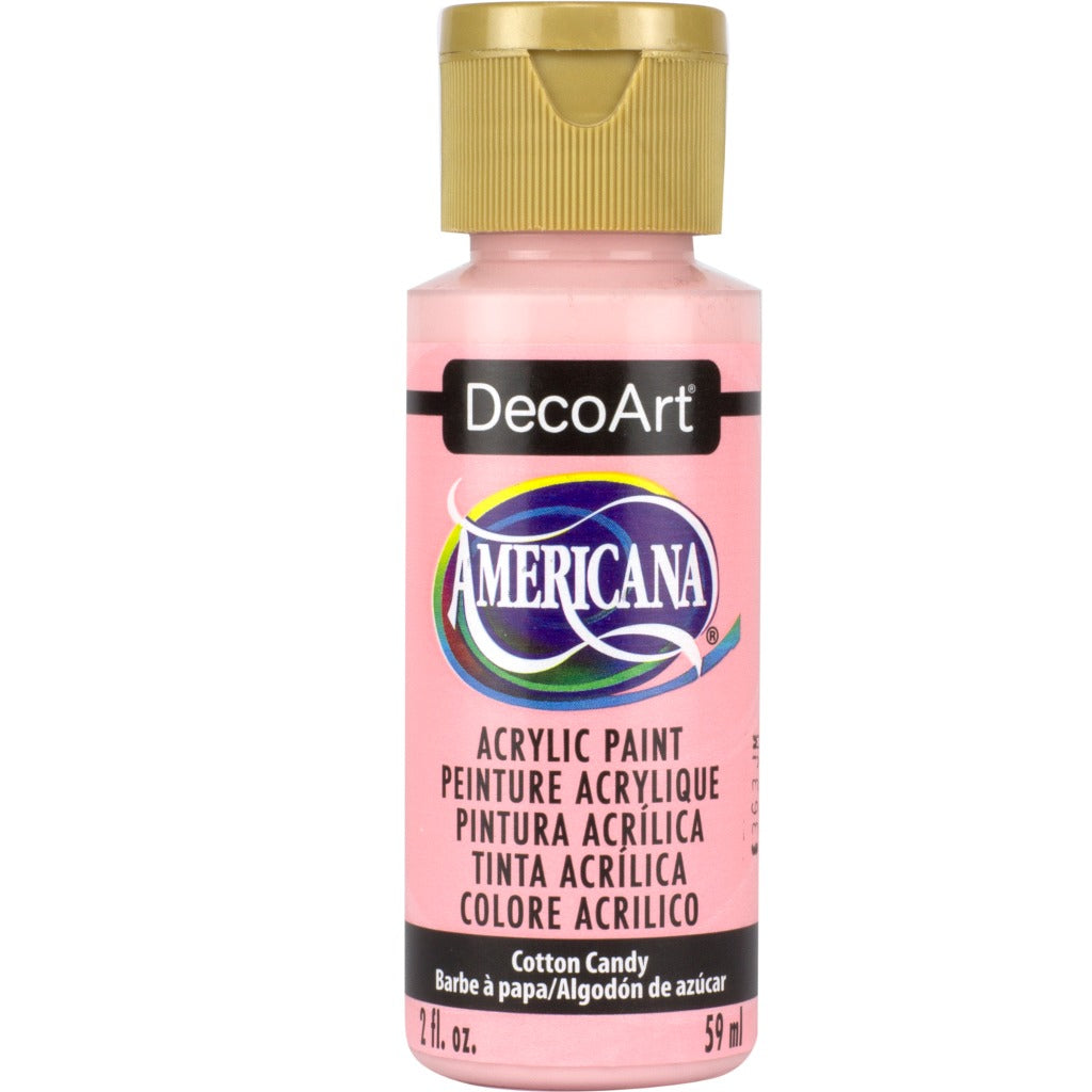 DecoArt Americana acrylic in Cotton Candy - perfect for Folk Art painting
