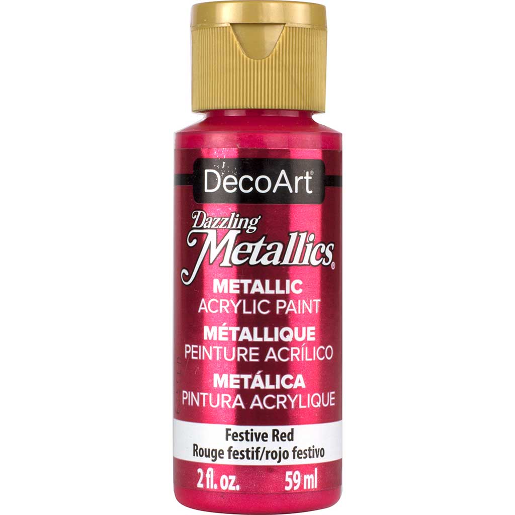 Festive Red 2oz Metallic