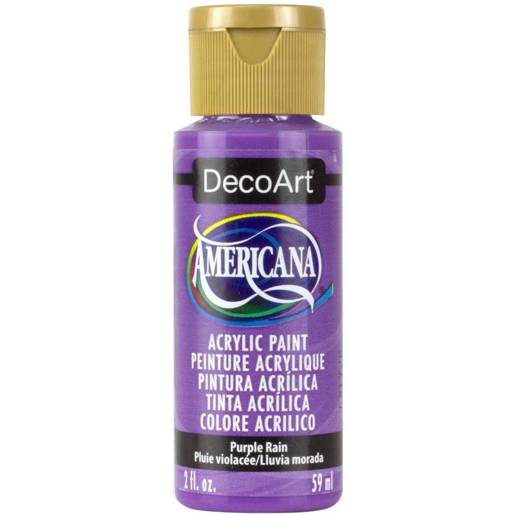 DecoArt Americana acrylic, Purple Rain, folk art paint, painting