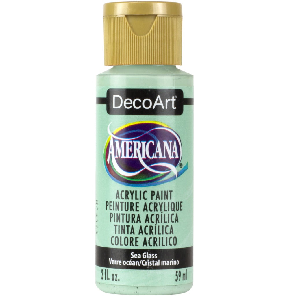 DecoArt Americana Acrylic in Sea Glass - 2oz bottle