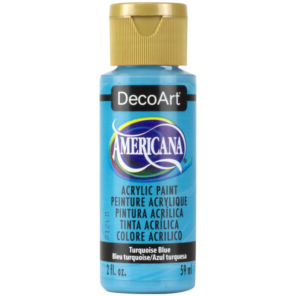 Turquoise blue 2oz Americana - You Can Folk It!