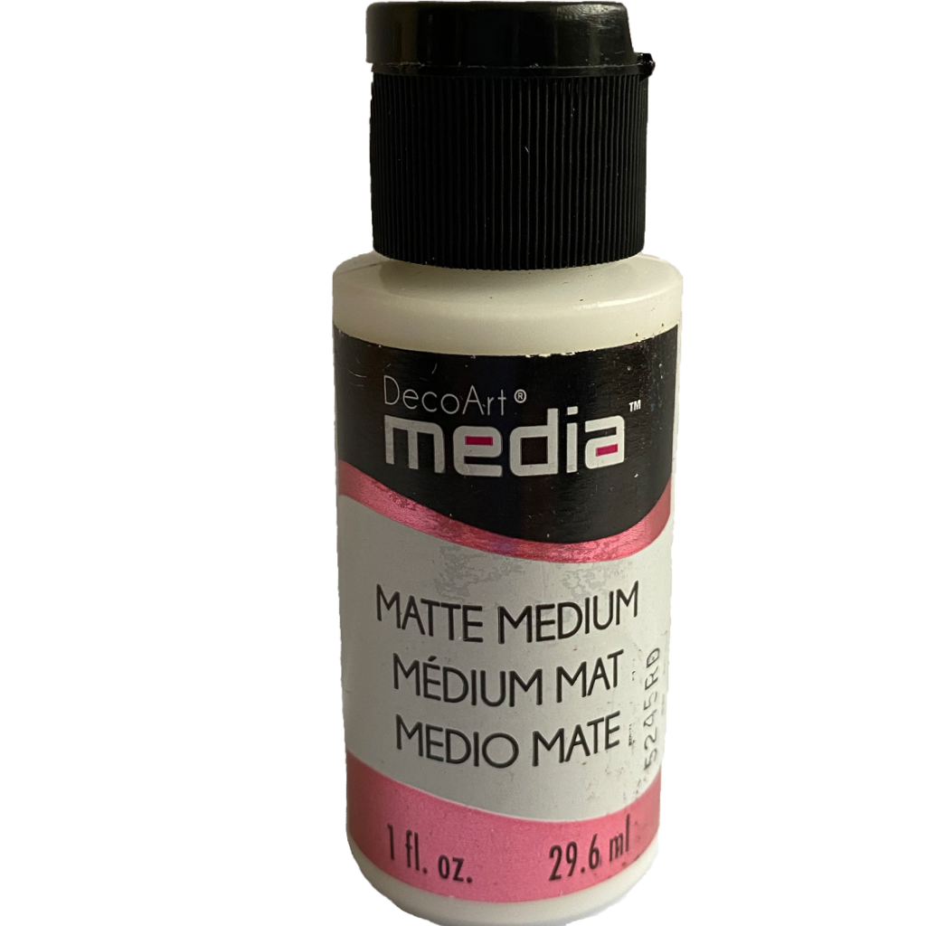 DecoArt Matte Medium 1oz bottle