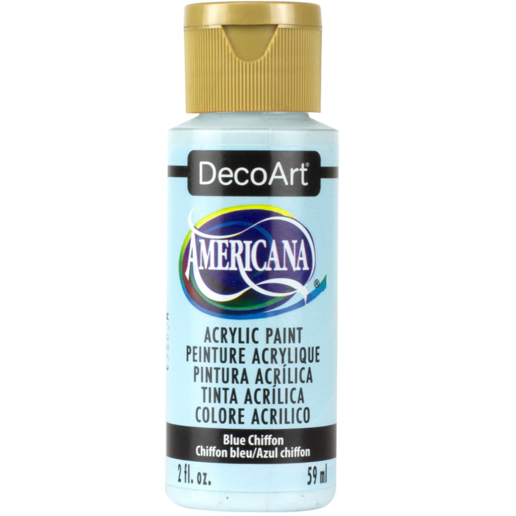 DecoArt Americana in Blue Chiffon - 2oz bottle