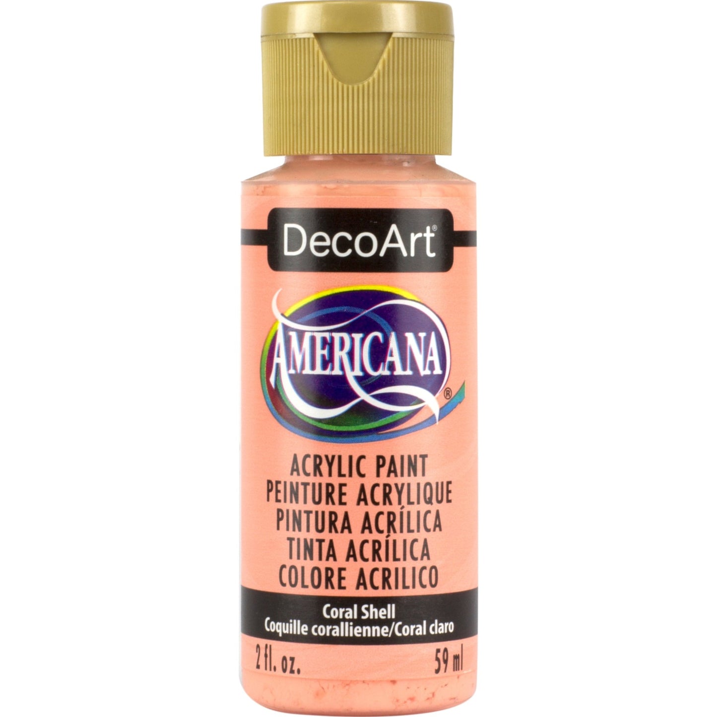 Coral Shell 2oz Americana - You Can Folk It!