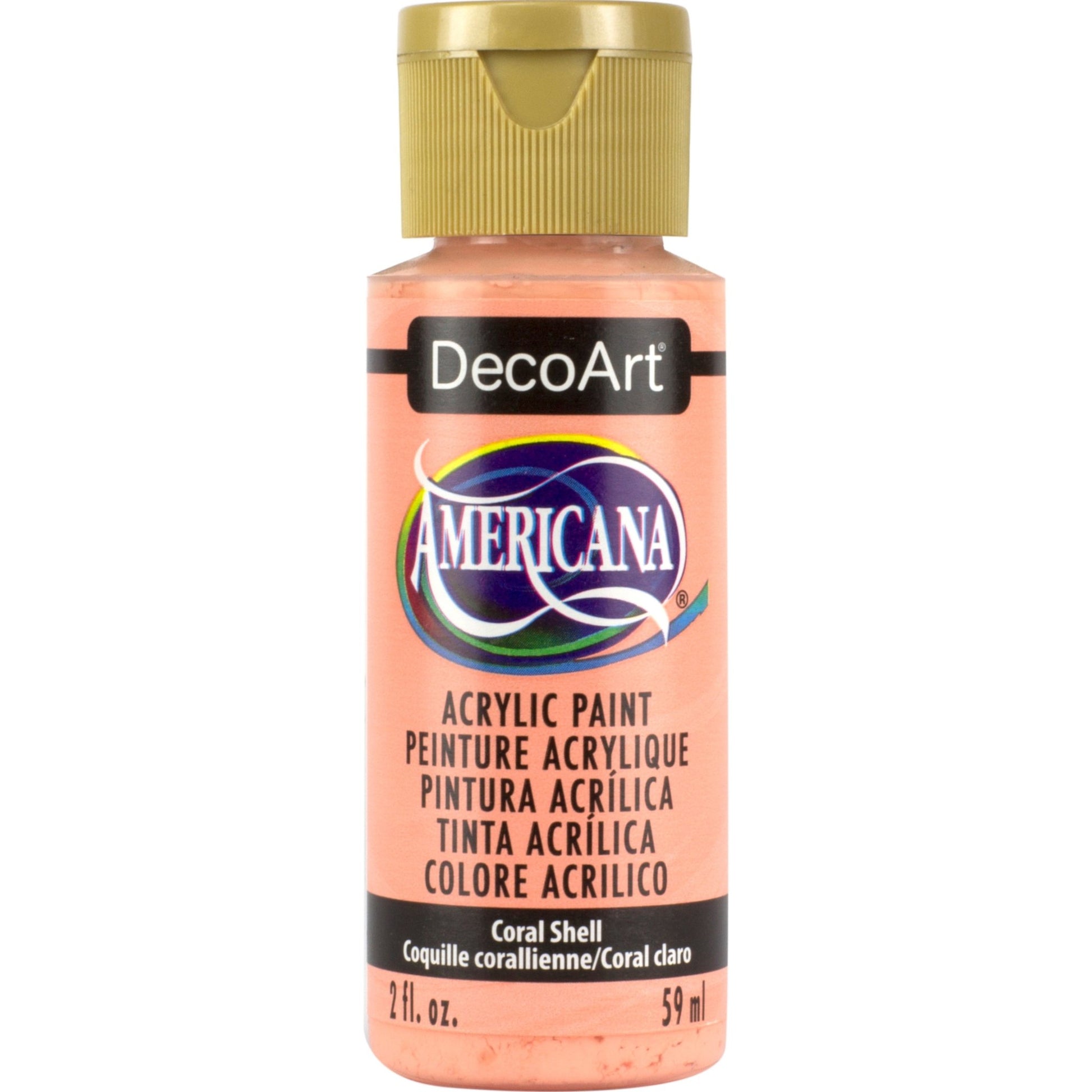 Coral Shell 2oz Americana - You Can Folk It!