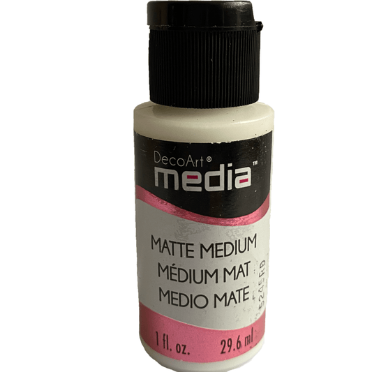 DecoArt Matte Medium 1oz bottle - You Can Folk It!