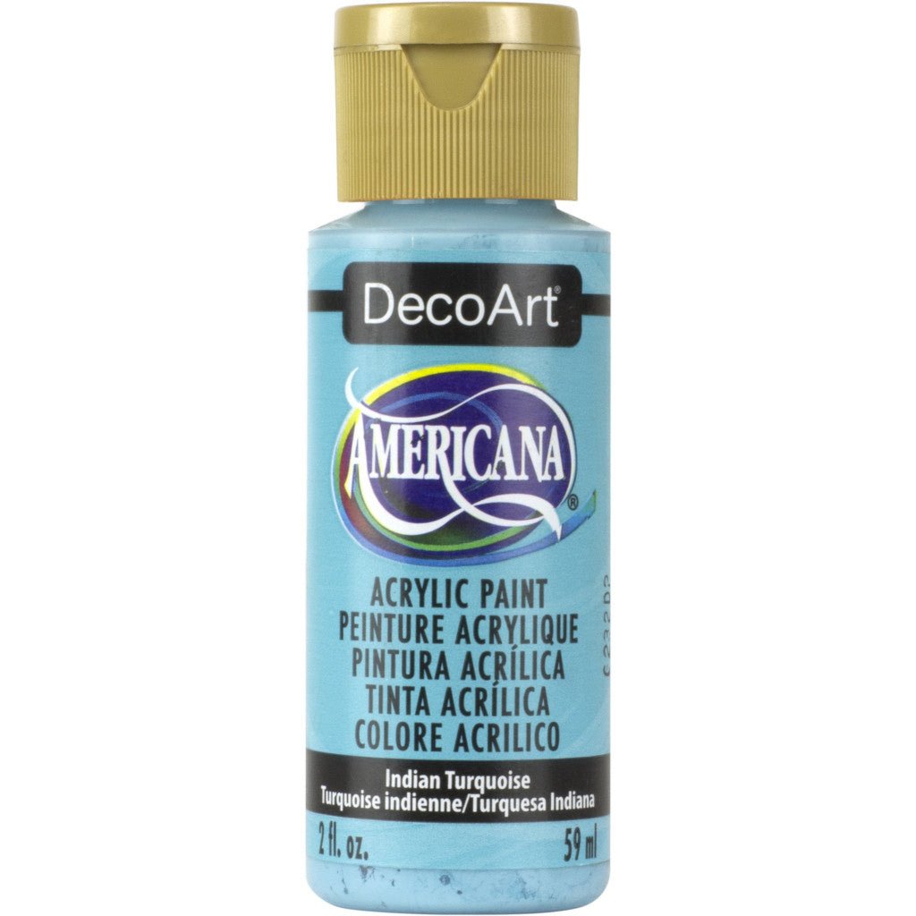 Indian Turquoise 2oz Americana - You Can Folk It!
