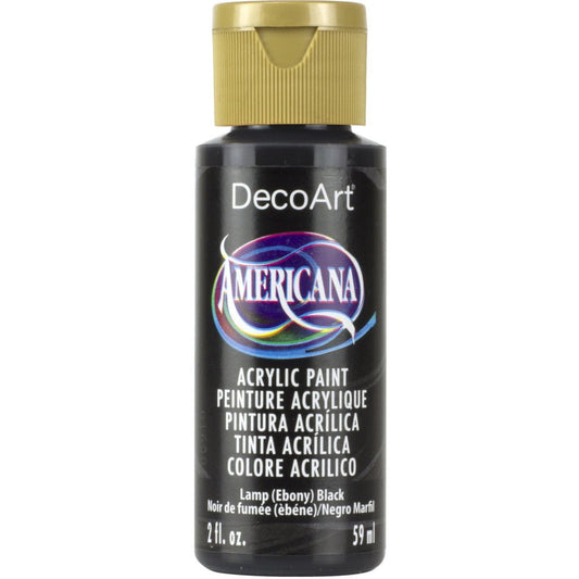 Lamp (Ebony) Black 2oz Americana - You Can Folk It!