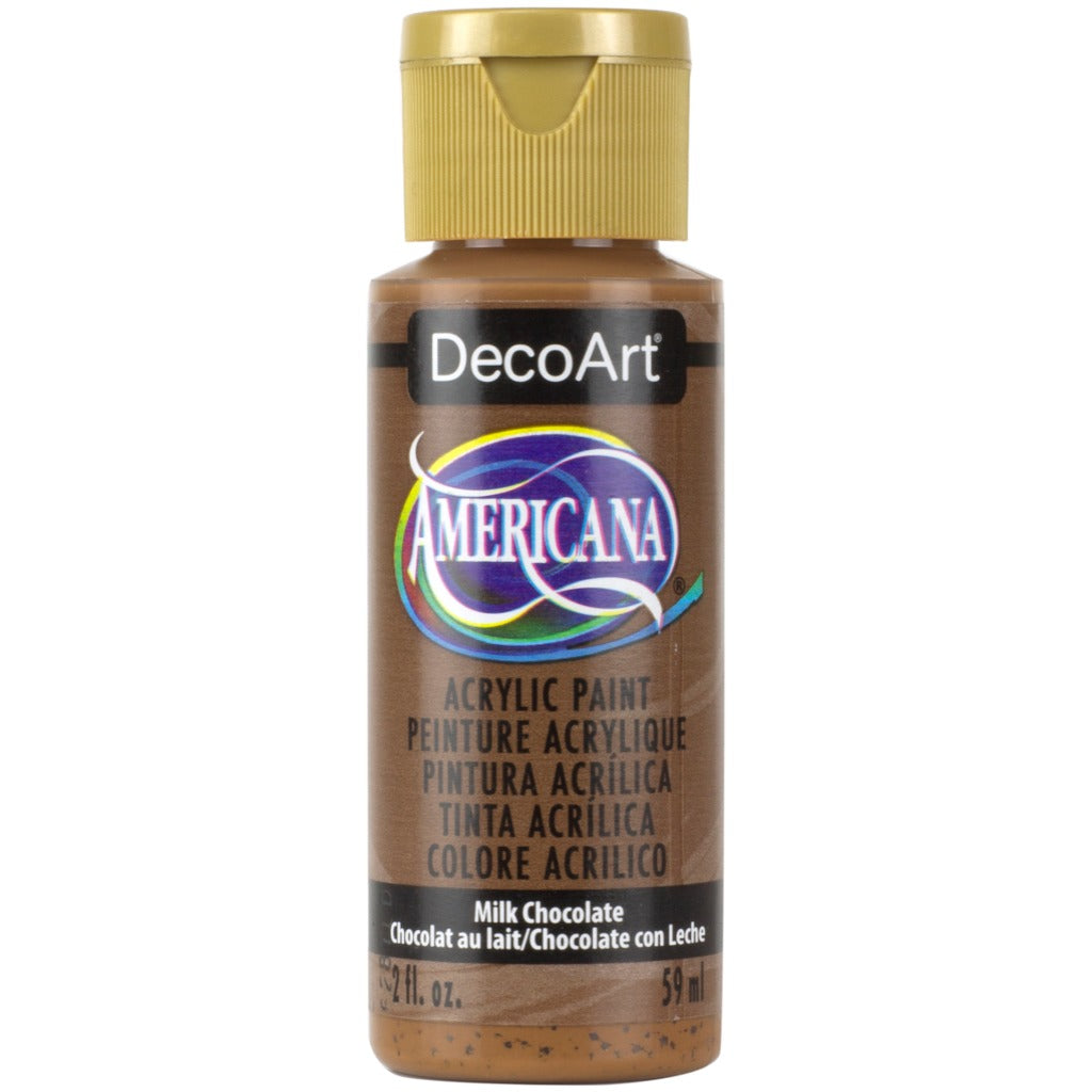 DecoArt Americana acrylic, Milk Chocolate, folk art paint, painting