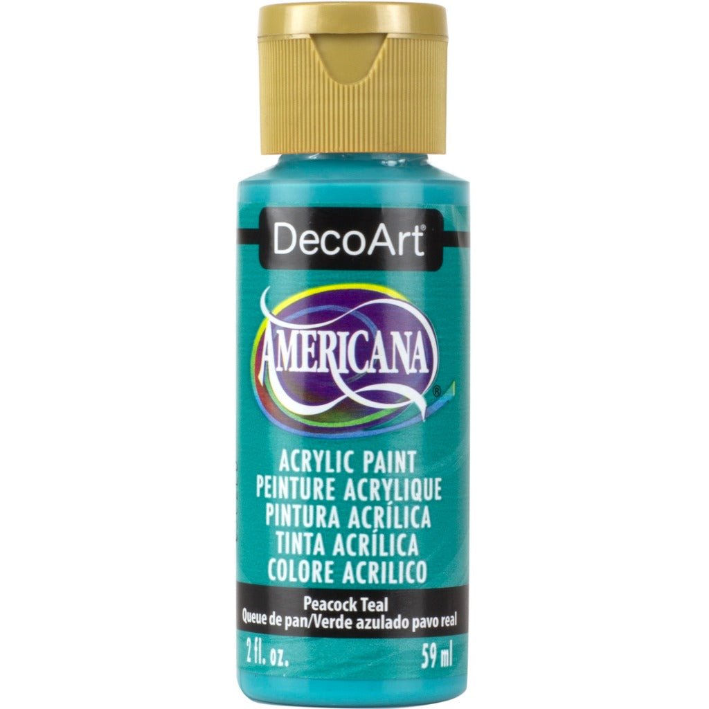 Peacock Teal 2oz Americana - You Can Folk It!
