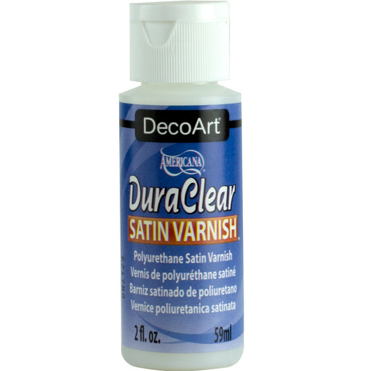 Satin Dura Clear Varnish, DecoArt Folk It 